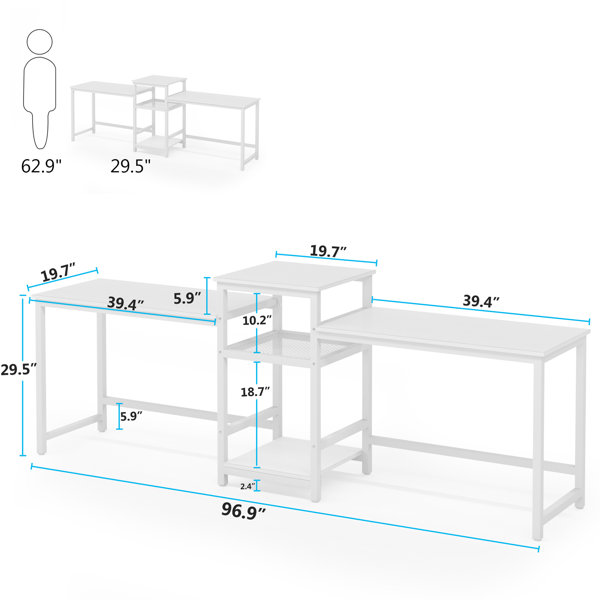 Inbox Zero Gracie Desk & Reviews | Wayfair