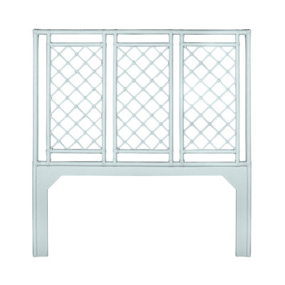 X And Diamond Open-Frame Headboard