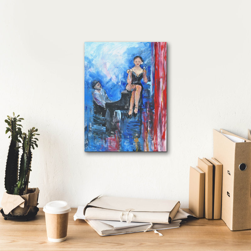 Toile épique Graffiti «One More Tune» par Jadei, 12 po x 16 po, H 16 po x l 12 po