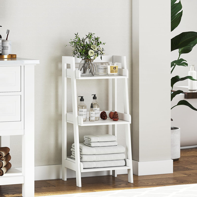 80cm H x 37.45cm W Ladder Bookcase