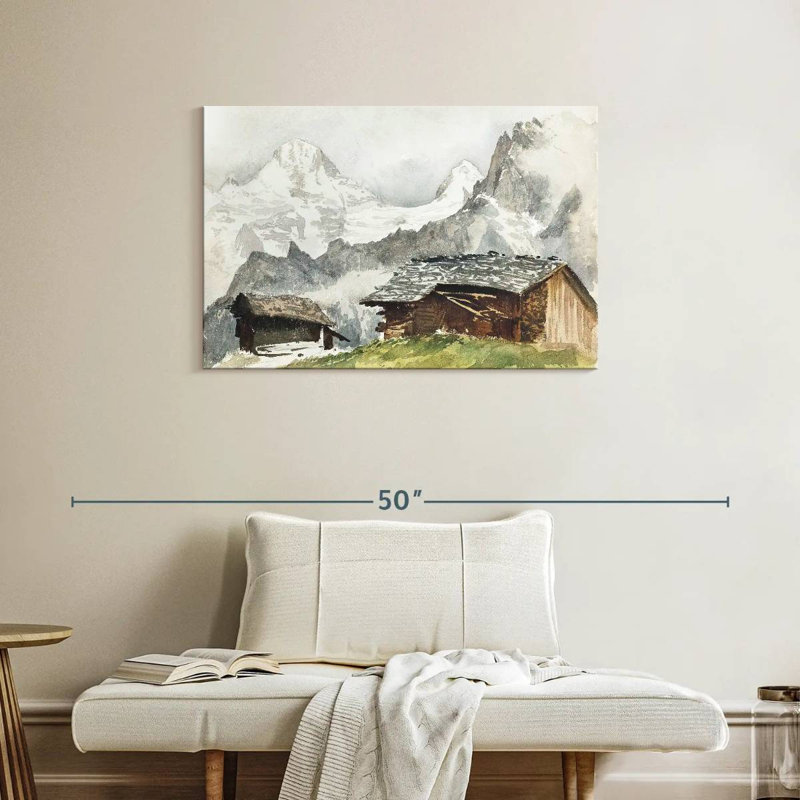 Lilith Chalets Breithorn Murren 1870, H 24 po x l 36 po