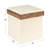 Versatile Boucle Ottoman With Hidden Storage-101973722