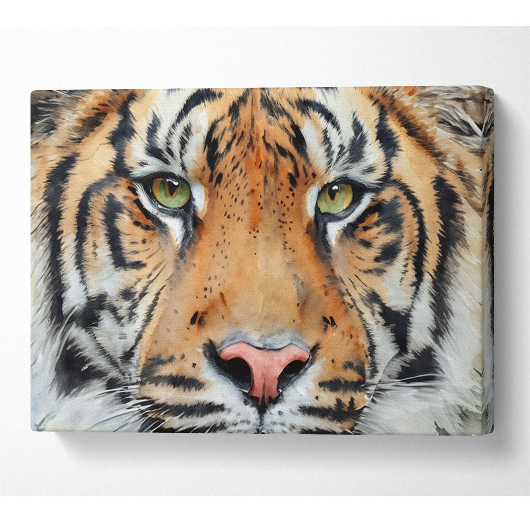 Tiger Beauty - Kunstdrucke auf Segeltuch