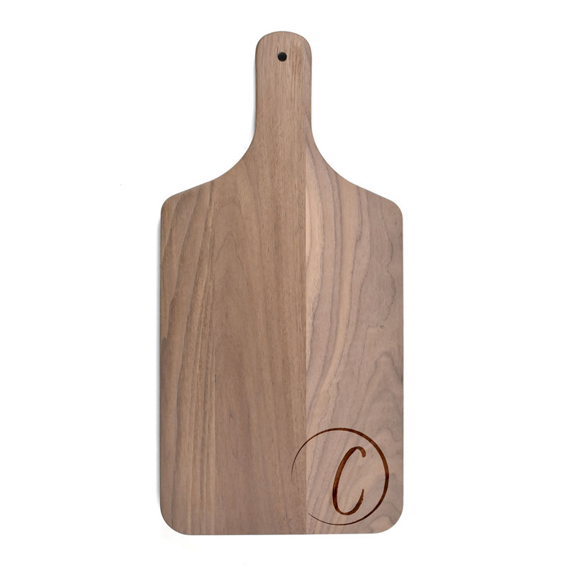 Circle Monogram - C Cutting Board