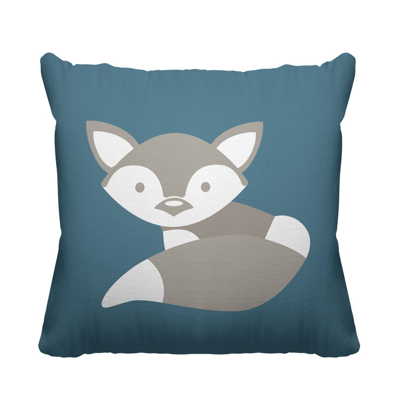 Coussin , Ardoise, H 17 po x l 17 po, Carré