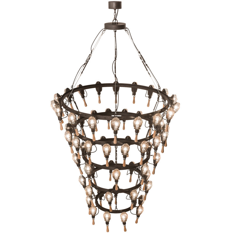 Rustic Lodge 63 - Light Chandelier