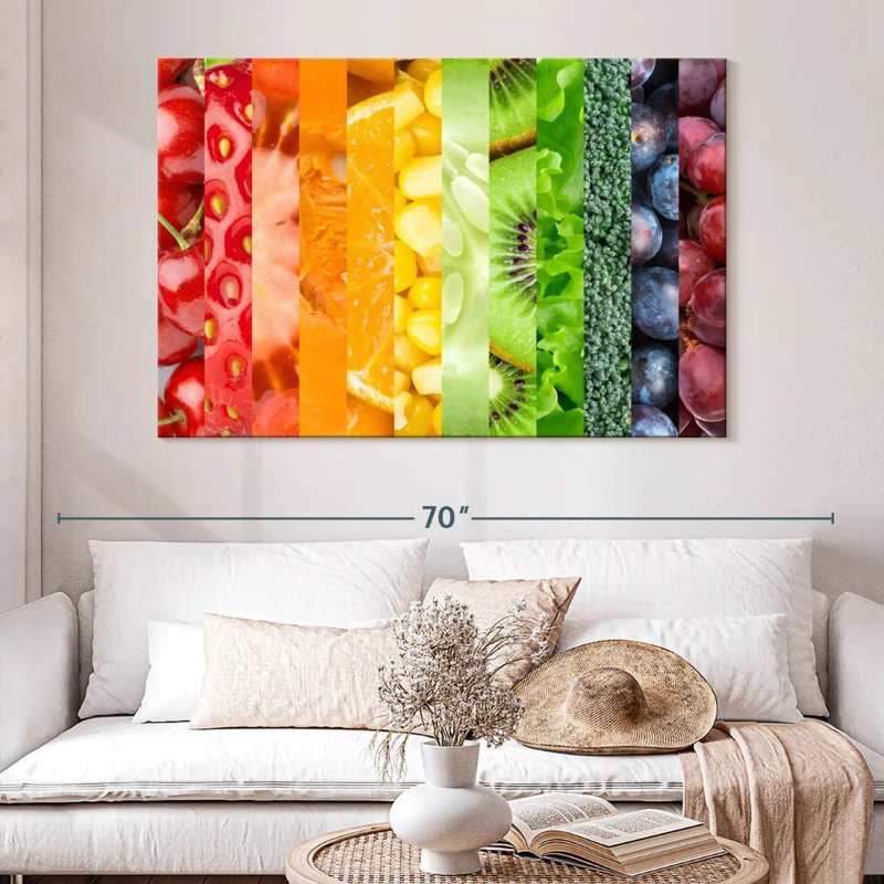 Yarlin Food For The Health, 34" H x 51" W