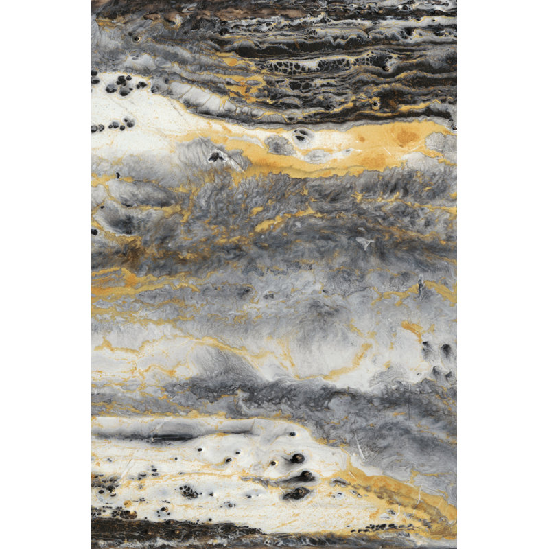 Granite II by Anna Hambly - Wrapped Canvas Painting, 46cm H x 30cm W x 3.8cm D