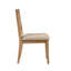 Ensemble de 2 chaises sans accoudoirs