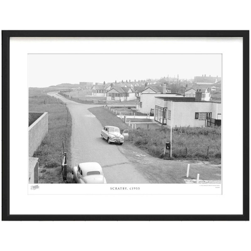 Scratby, C1955 by Francis Frith - Single Picture Frame Print, 28cm H x 36cm W x 2.3cm D