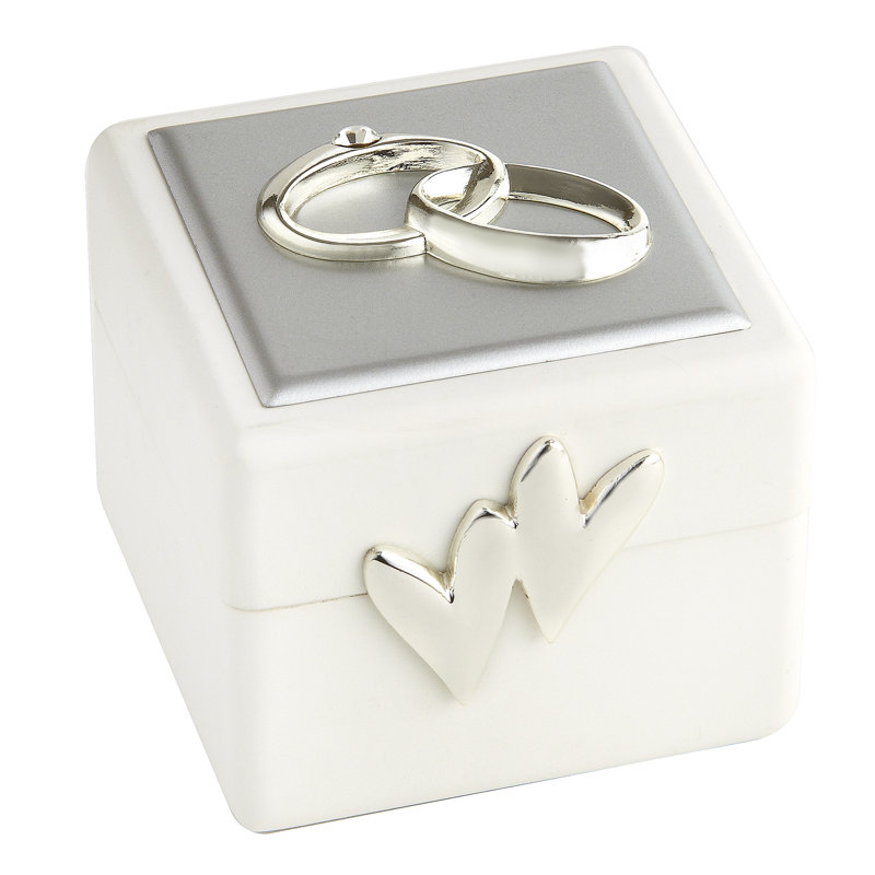 Boîte de présentation en anneau de mariage