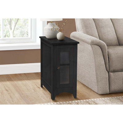Table d'appoint, table de bout, table d'appoint, table de chevet étroite, chambre à coucher, lampe, rangement