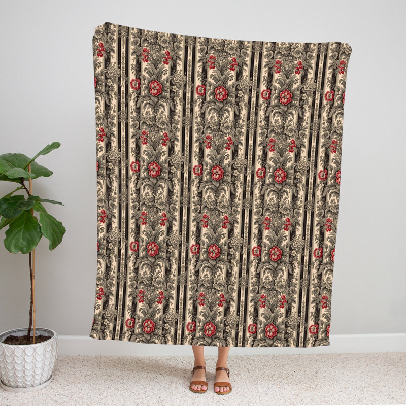 Throw Blanket, 51" W x 68"