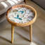 Handmade Elite Solid Wood Tray Top End Table