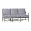 Monaco 74.5" Wide Outdoor Patio Sofa with Cushions-70040644-70040642-93663390