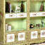 Bibliothèque de style champêtre