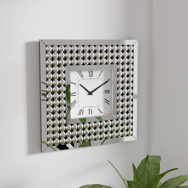 Yazzie Glass Wall Clock