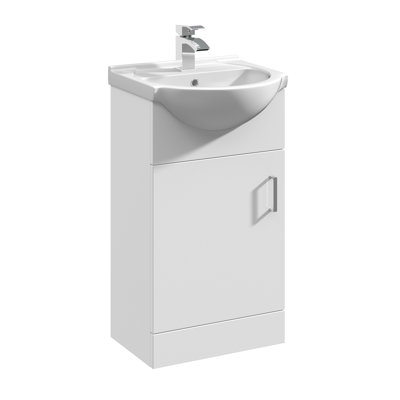 Mayford 450mm Single Bathroom Vanity with Integrated Vitreous China Basin