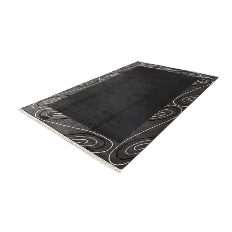 Tapis noir Howard