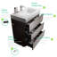 Meuble-lavabo de 30 po en noyer avec lavabo - Design moderne, rangement spacieux, lavabo blanc, noyer, option d'organisation, système de tiroir-959159052-959159053-959159043