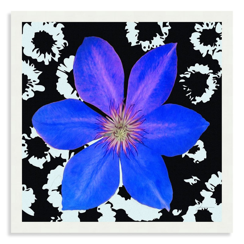 «Big Hearted Flowers III» par Rodgers Lindsay - reproduction d'art sur toile