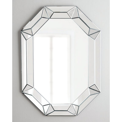 Miroir décoratif en biseau à travail ouvert Melra