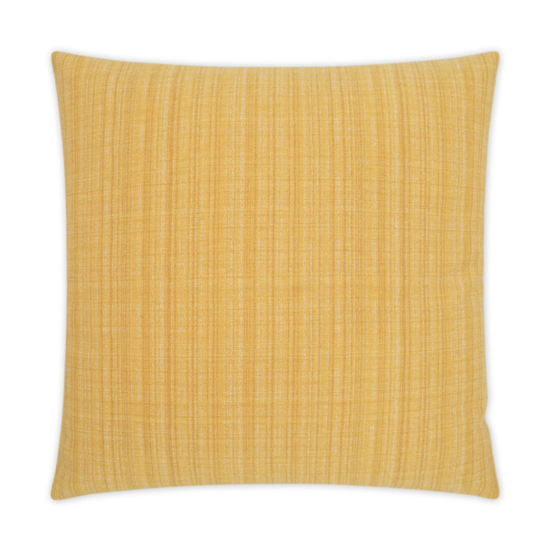 Coussin décoratif d'extérieur Fiddledidee, Or, Carré 22 po