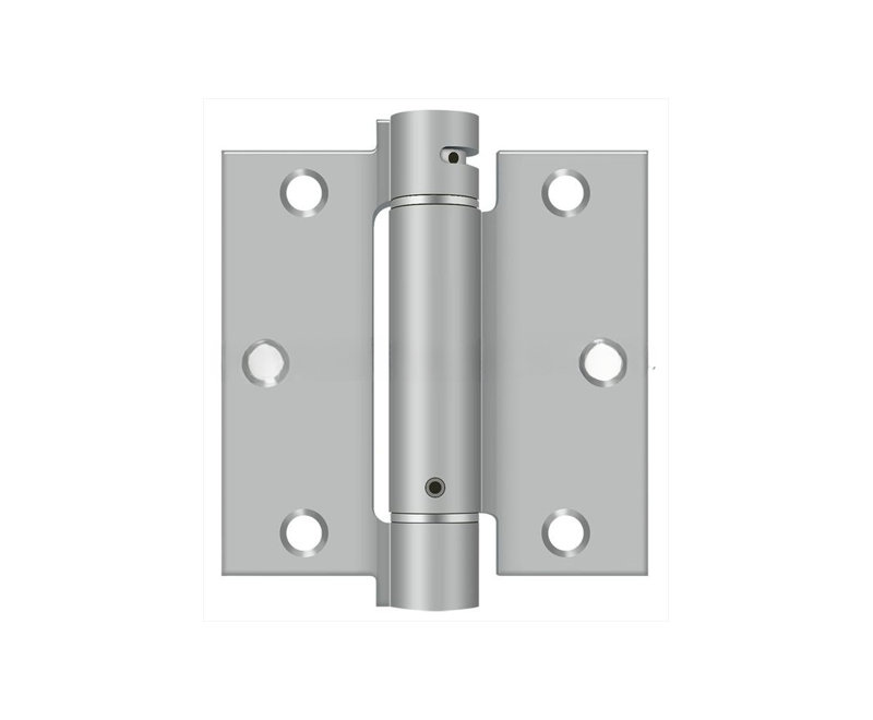 64'' x 64'' Steel Surface Mount Hinge, Satin Stainless Steel