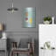 Winston Porter «Bahting Suits Galore II Blue» par Ann Kelle Designs, art mural en métal-2125746614