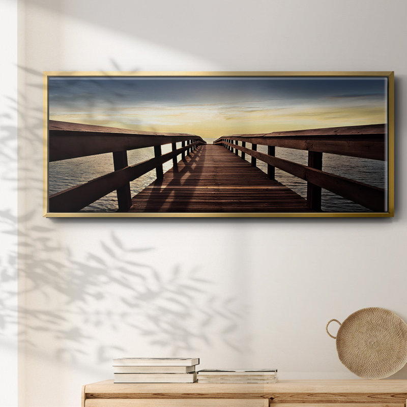 Naples Cove- Framed Canvas