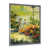 Impression argent sur toile encadrée
