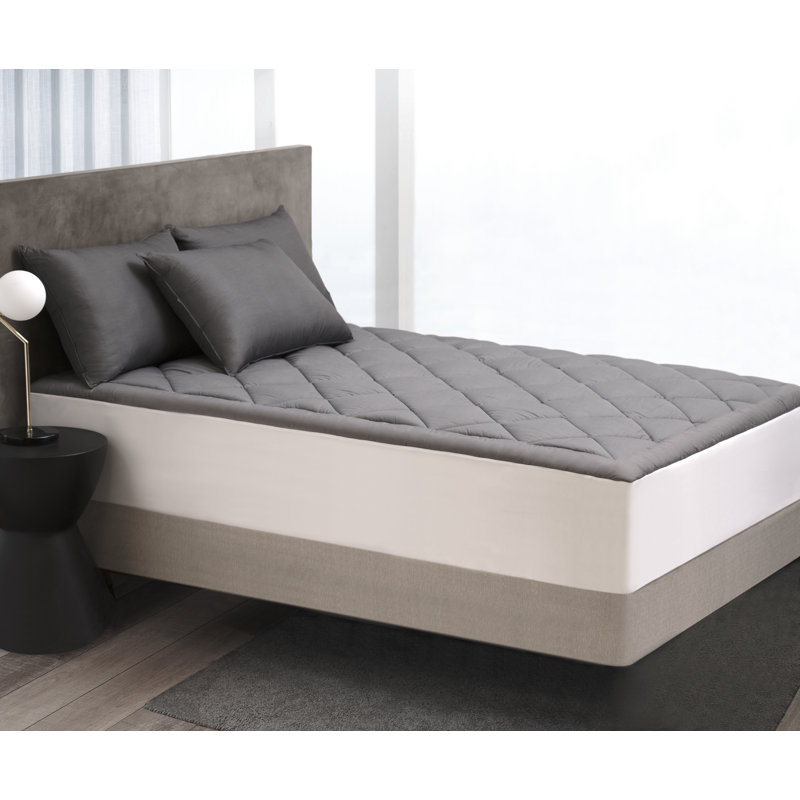 Protège-matelas graphène en duvet synthétique toutes saisons, Simple TG