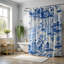 Rideau de douche 1 pièce Chinoiserie-100722260