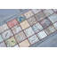 Tapis de style turc rétro tissé à la main Oushak beige pour escaliers et couloirs
