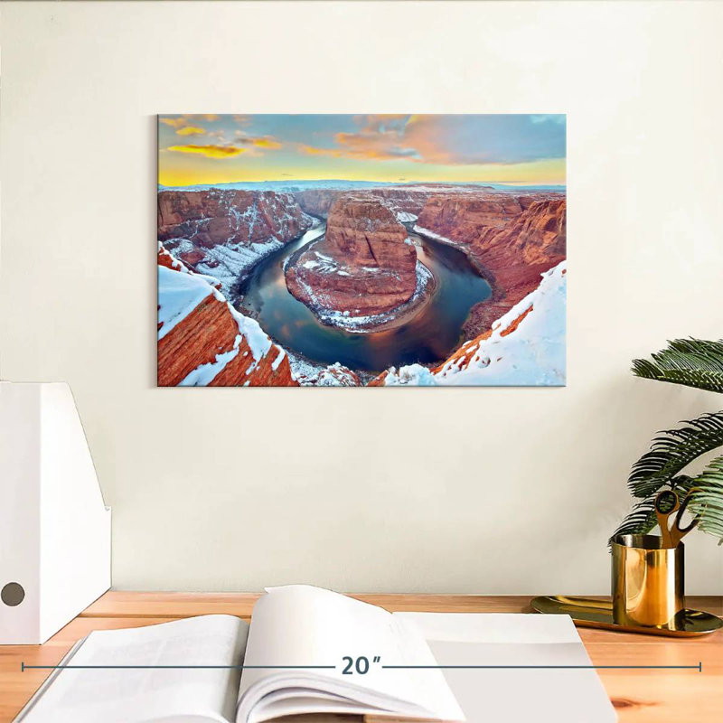 Alvord Horseshoe Bend River, H 8 po x l 12 po