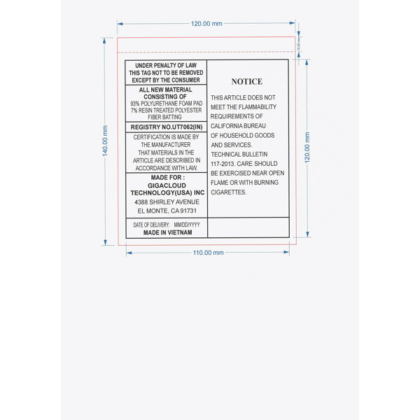 Dimensions du produit