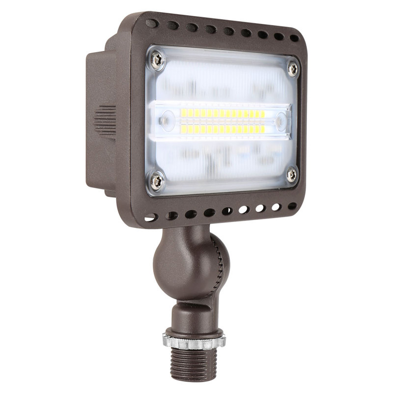 Kahlel Dark Bronze Metal Flood Light