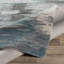 Tapis bleu sarcelle / écume de mer Rochdale-2083349507