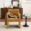 Chaise d'appoint rembourrée avec dossier haut Mid Century-132420362