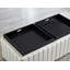 Table basse avec rangement et repose-pieds