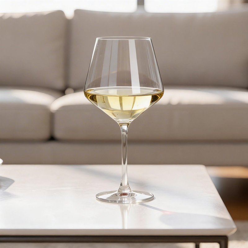 Argon Tableware Soho Crystal White Wine Glasses, Set of 6