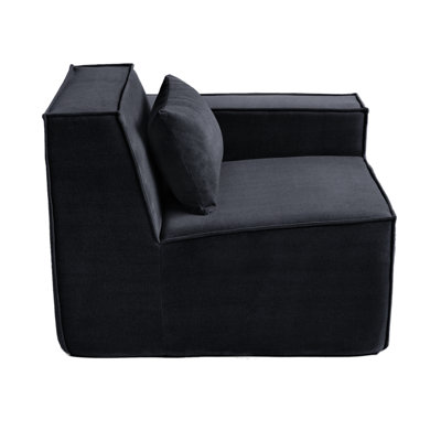 Cloud Velvet Sectional(Left)