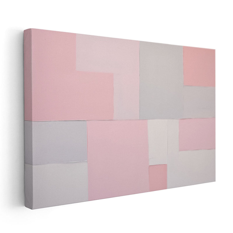 Rosé minimaliste, H 12 po x l 18 po