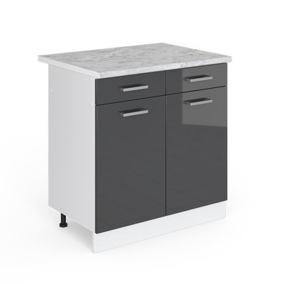 Lacci Module 5 + front anthracite HGL + worktop