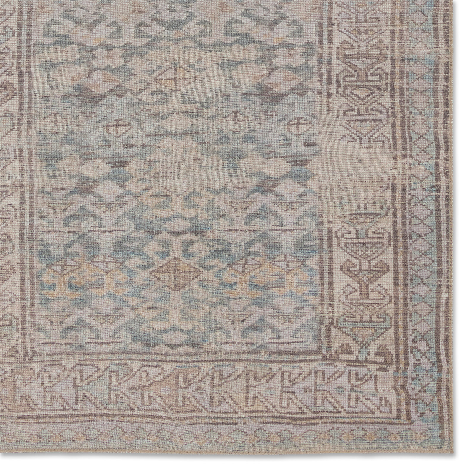Jihane Vintage Washable Area Rug, Runner 3' x 12'