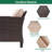 Abinayan 5-Person PE Wicker Patio Conversation Set with Cushions, All-Weather Outdoor Furniture Set for Deck Backyard Garden-82842682-82842681
