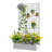 Metal Planter Box with Trellis Planter Trellis for Climbing Plants Vegetable Vines-475584803-475584801