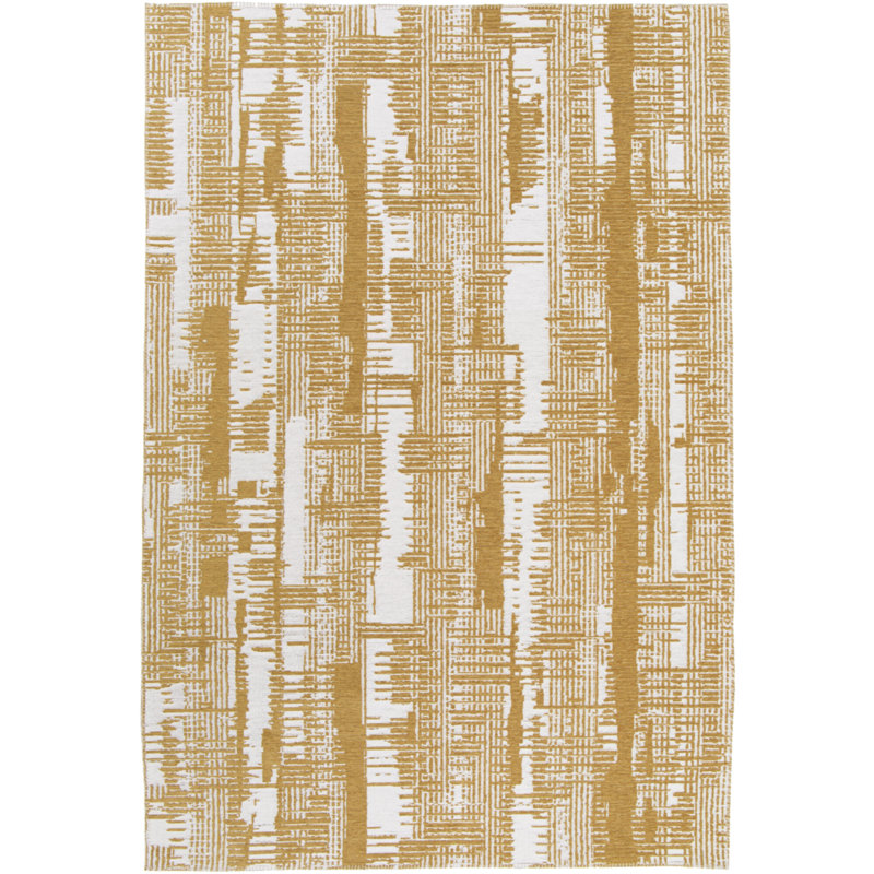 100% recycled polyester rug with a very smooth and soft texture