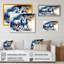 «Herd of Horses Courir V», reproduction sur toile-86808184-86808183