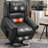 Power Lift Recliner Chair Heat Massage Dual Motor Infinite Position Up To 350 Lbs, Faux Leather, Heavy Duty Motion Mechanism With Usb Ports-965976035